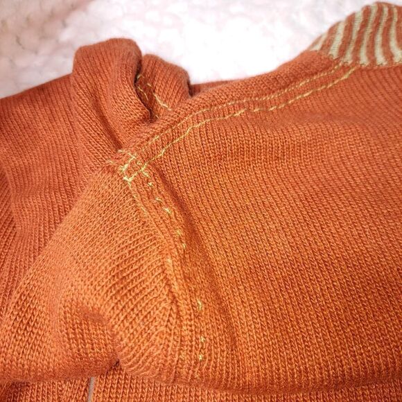 NWT Agave Denim Redwood 1/4 Zip Mock Neck Men's Pocket Sweater - Picture 11 of 11